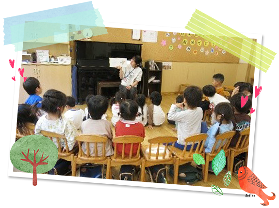 幼稚園の1日